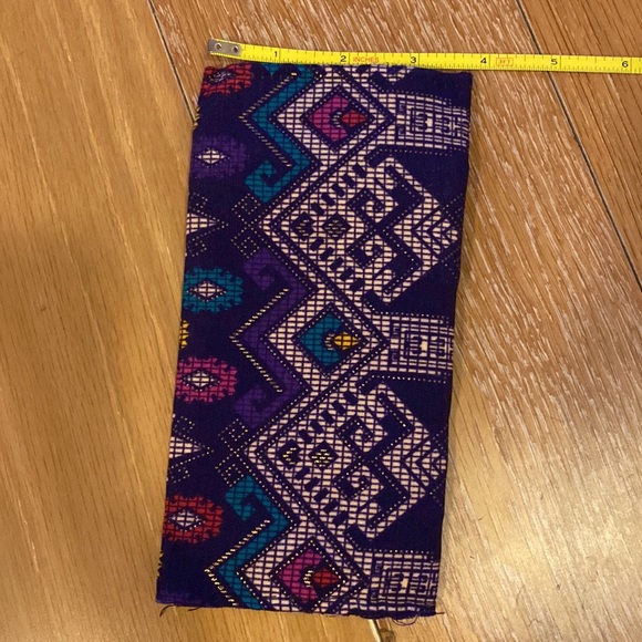 Handmade Purple Wallet - Picture 3 of 5